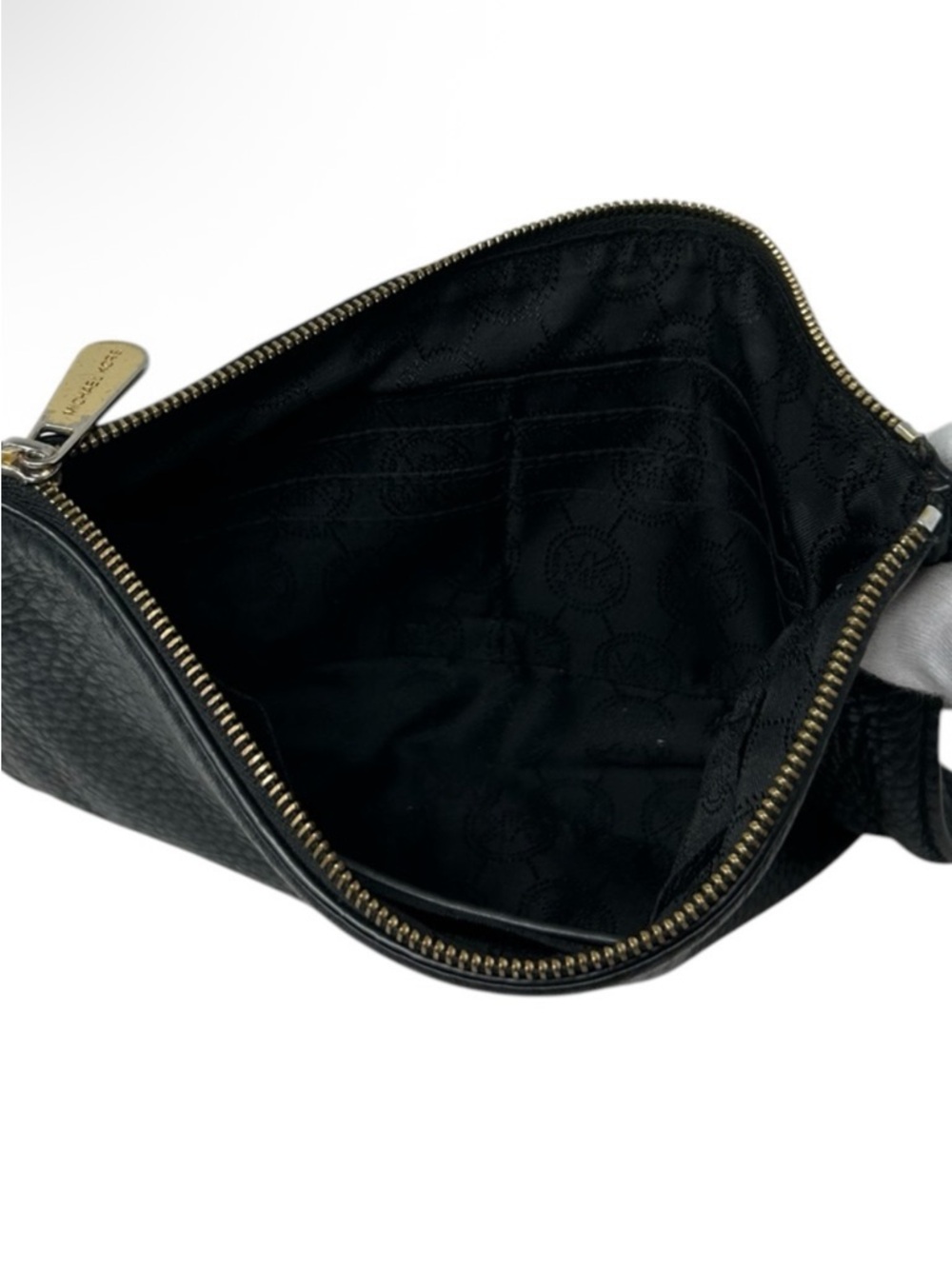 Michael Kors Pebbled Leather Large Wristlet - Picture 6 of 9